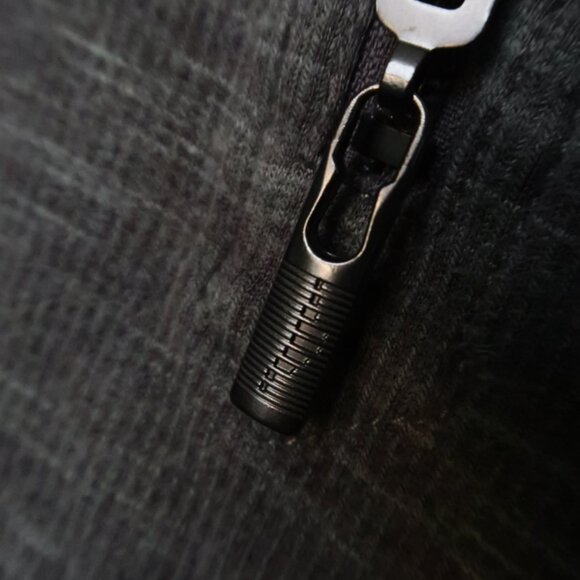 Tommy Bahama Green Heather On the Doubles Half Zip Reversible Sweater (XL) SOFT - Picture 5 of 12